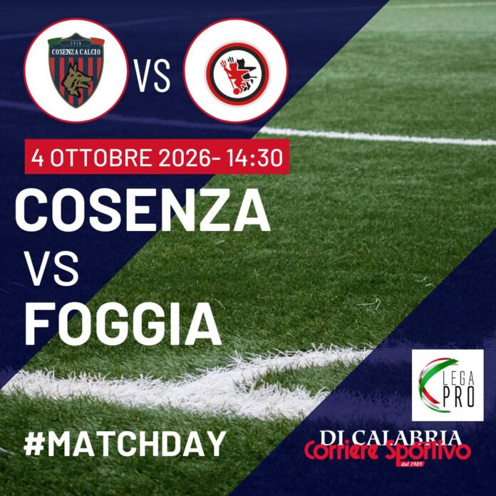 COSENZA VS FOGGIA
