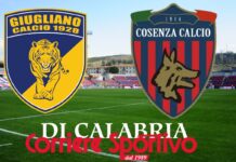 Umiliazione Cosenza: crolla 5-2 a Giugliano in superiorità numerica