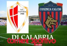 Savoia-Cosenza, pari e patta: botta e risposta nella ripresa